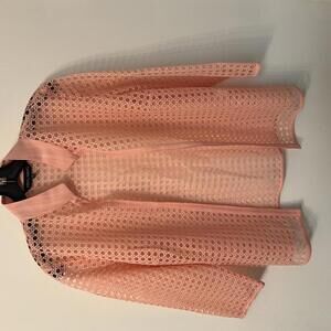 Ming Wang Heritage Fit Petite Lace Jacket